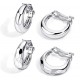 2 Pairs Geometric Chunky Hoop Clip Earrings For Women Fashion Non Pierced Clip On Earrings Jewelry 2 Pairs Geometric Chunky Hoop Clip Earrings For Women Fashion Non Pierced Clip On Earrings Jewelry